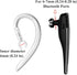 Ear Hooks 360° Rotatable Adjustable Soft Silicone Universal Headset Clips, 5Pcs 6mm