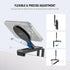 Neewer Continuity Camera Mount for Desktop Monitor, Magnetic Tri Fold Desk Phone Webcam Holder with Arca Type Base