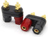 4Pcs Banana Plug Jack Female Socket Gold Plated Terminal Binding Post for Speaker Amplifier