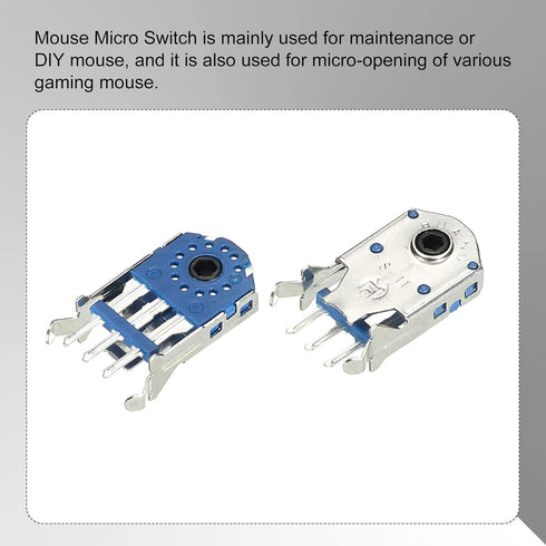 MECCANIXITY Mouse Wheel Encoder 11mm, 300W Time Accurate Decoder Rotary Scroll Wheel Encoder, 5 Pcs