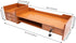 QUSKLISU (01) Computer Monitor Stand, Computer Rack with Drawers, Two top Platforms Desk Organizer Monitor Stand