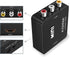 RCA to HDMI Converter, 1080P Composite CVBS AV to HDMI Video Audio Adapter for N64 Wii PS2 Xbox VHS