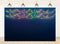 LidyMini 8x8ft Fabric Multicolor String Light Bokeh Backdrop Festive Glowing Night Scene Background