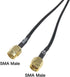 4G LTE Antenna BD GPS Combined Outdoor Screw Mount Combo Mimo Antenna 3.5dbi with Dual SMA Male Connector 9.8ft Cable