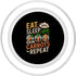 Vegetables Carrots Lover Gifts Eat Sleep Grow Carrots Repeat Funny Carrot Lover PopSockets PopGrip for MagSafe