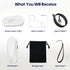 Remote Control Page Turner for Kindle Paperwhite Oasis Kobo eReaders, Page Turner Clicker for iPad Tablets, Wrist Strap