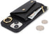 iPhone 13 Case with Card Holder and Strap, Zipper Pocket Crossbody Lanyard Strap, Cute Phone Wallet Case for Women