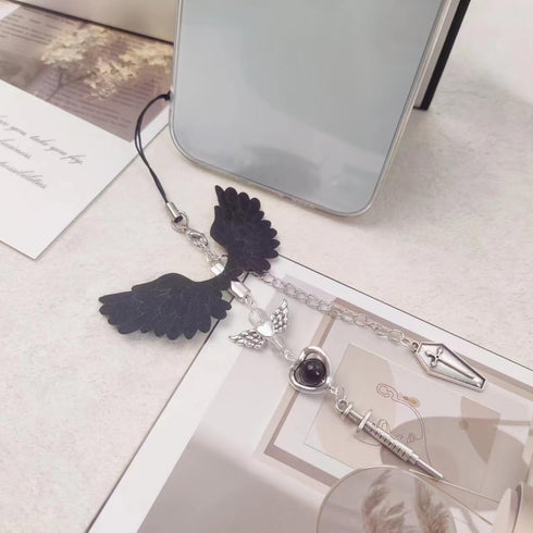 Cute Y2K Phone Charm - Aesthetic Phone Charms Accessories, Cute Phone Lanyard String for Bag, Purse, Backpack, AirPods