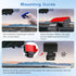 Yanfini 4-Pack (1.61 1 Heavy-Duty Adhesive Pads, Compatible with REDTIGER Dash Cam Mounts, Secure Windshield Bond
