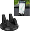 Pack-1 Car Dashboard Cell Phone Holder, 360 Degree Rotation Navigation Bracket for Most Cars, SUVs and Vans (Black)