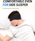LC-dolida Sleep Headphones Bluetooth Headband, Wireless Headband Headphones with Thin HD Speakers, Soft Long Time Play Sports Headsets for Side Sleepers, Workout, Yoga, Travel