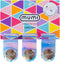 MUMI Holographic Cord Organizer, Stylish Cable Ties and Wraps for Cable Management, Set of 3 Durable Straps