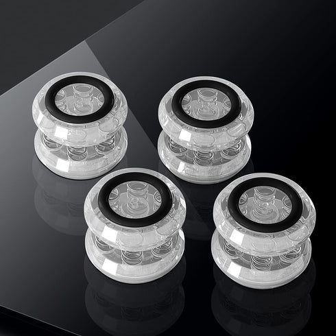 4 Piece Spring Isolation Pad Shock Absorber for HiFi Amplifiers/Speakers/Turntables, Acoustic Isolators