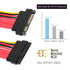 chenyang SFF-8482 Extension Cable, 29Pin Male to Female, 0.5m