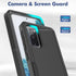 for Samsung Galaxy S20 FE 5G Case, Dual Layer Heavy Duty Protective Cover with Screen Protector