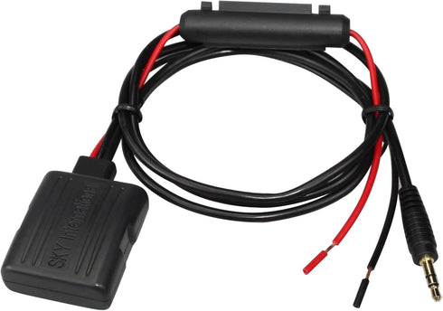 Universal Bluetooth Module, 3.5mm Input for Car Stereo, Wireless Play for iPod, iPad, iPhone, Samsung, Huawei