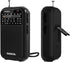 D220 Portable Radio AM FM SW, Battery Operated Radio with Headphone Jack, Excellent Reception Pocket Radio