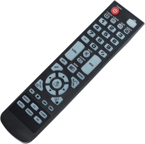 WS-1688 Remote Control for Westinghouse TV Models WD24HAB101, WD24HN1108, WD24HB6101, WD40HB6106, WD32HD1120-C,