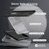TOCOL Slim Silicone Case for iPhone 11 6.1 Inch, Anti-Slip Drop Protection, Precise Fit, Black