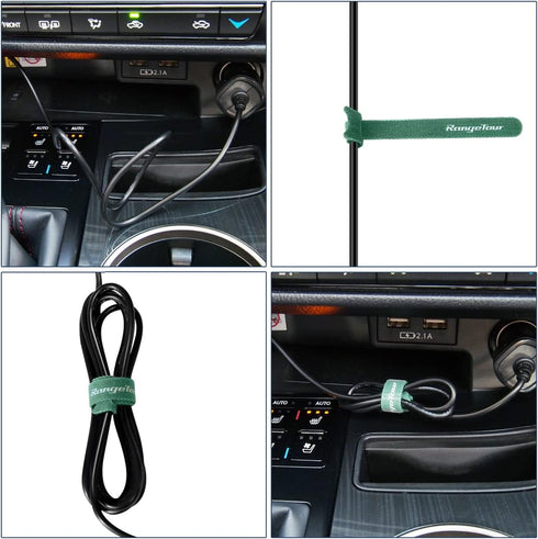 Dash Camera Car Charger, Mini USB and Micro USB Interfaces, Driving Recorders Power Cord Universal Car Adapter Power