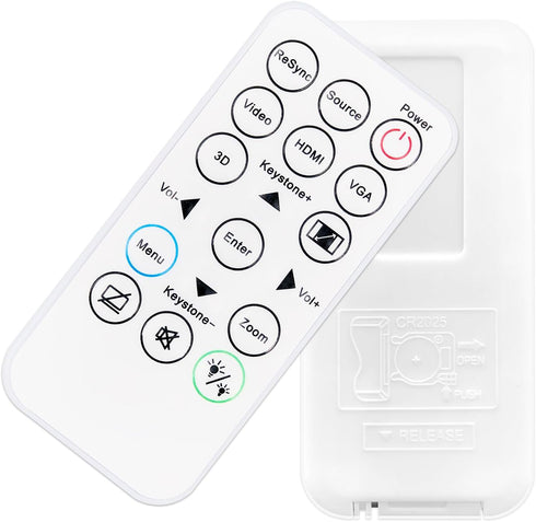Remote Control for Optoma Projectors HD28HDR HD39HDR OTX447 S310E S315 S316 W310 DW346 DX345 DX346 H112E H182X