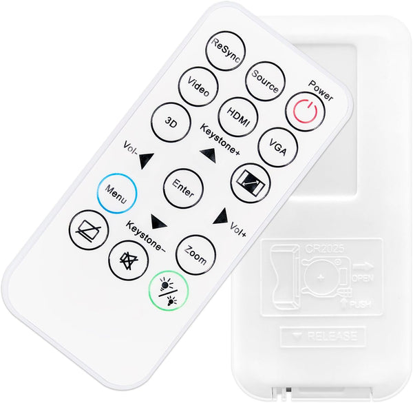 Remote Control for Optoma Projectors HD28HDR HD39HDR OTX447 S310E S315 S316 W310 DW346 DX345 DX346 H112E H182X