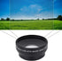 HD Wide Angle Lens with Macro Close-up Lens 0.45X Magnification High Definition Wide-Angle Lens Fits Any 49mm Diameter Lens