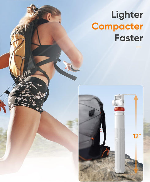 EUCOS 62" Tripod for Phone, Newest Selfie Stick Tripod with Remote, Lightweight Portable Cell Phone Tripod