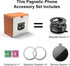 ROMITAKE 360 17/16/15/14 Car Mount, Vacuum Suction Phone Holder for Car, Car Phone Holder Mount, Adjustable Phone