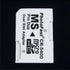 Micro SD TF to Memory Stick MS Pro Duo Adapter, Dual 2 Slot Converter for PSP 1000/2000/3000 CR-5400
