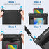 10in Waterproof Phone Pouch - IPX8 Dry Bag with Lanyard for iPhone 15/14/13/SE & Galaxy 23/22/21/20 Series.