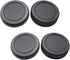 Rear Lens Cap & Body Cap Set for Panasonic GX9/GX85 Camera, Olympus EM10II/EM5II Micro 4/3 DSLR Camera Kit