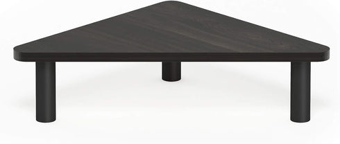 19.6" Furinno TURN-N-TUBE Monitor Stand Riser, Wide Triangle Corner Monitor Riser, Laptop Stand for Desk, Office Desk