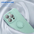 ABITKU 16 16 6.9 inch, for iPhone Pro Max Case with Ring Stand, Liquid Silicone Slim Design Support Magnetic Car Mount