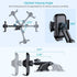 SpeXyngial 360 4.0''-7.0'' Car Phone Holder, Car Phone Mount Rotation, Upgraded Version with Strong Suction Power