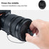 K&F Concept 40.5mm Lens Cap Cover, 4-in-1 Center Pinch Cover with Anti-Loss Keeper Leash for Camera Lenses