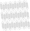 Mikikit 500pcs Durable Stainless Steel Sim Card Ejector Tool Easy to Use