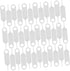Mikikit 500pcs Durable Stainless Steel Sim Card Ejector Tool Easy to Use