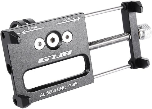 GUB Aluminum Alloy Universal Phone Mount Holder for Bicycle & Motorcycle, Adjustable for iPhone X XR Xs 7s 8 Plus,