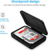 ORICO Hard Drive Case, 3.5 inch HDD Storage Carrying Case, Anti-Static and Shockproof for External Hard Drives