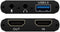 HDSUNWSTD 4K Audio Video Capture Card, Recording Card with Microphone HDMI Loop-OutHDMI to