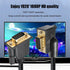 xiwai 90 Degree VGA RGB Cable Right Angled Male to Straight Male Extension Cord for Computer Monitor Projector 1m