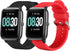 2 Pack Band for GRV FC1/FC5, 19mm Smartwatch Veryfitpro Replacement Sport Wristband Accessory for ID205L ID205S