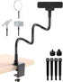 Etour 19" Webcam Stand Mount for Desk, Flexible Gooseneck Arm Cam Holder &