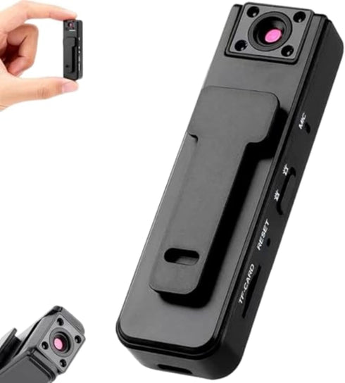 Generic Ultra HD 2-in-1 Sports Video & Audio Recorder, Clip-On Wide Angle Action