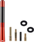 ONE250 Short Antenna, Compatible with Jeep Wrangler JK JKU JL JLU Rubicon Sahara Gladiator (2007-2024), Red