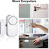 HIIXHC Door Window Alarm, 95DB Wireless Sensor Burglar Alarm for Kids Safety, 6 Pack