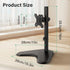 FURWOO 13'' 32'' Screen,75x75mm,100x100mm Adjustable Tvstand Single Computer Monitor Riser