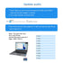 20W 8MB MP3 12V Programmable 10-Way Sound Playback Board, Voice Module USB Downloadable Music Player DAC Output Support