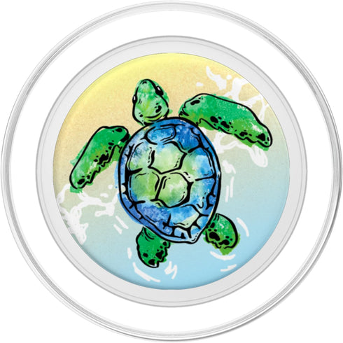 PopSockets Turtle Phone Grip & Stand - Tortuga PopGrip for MagSafe